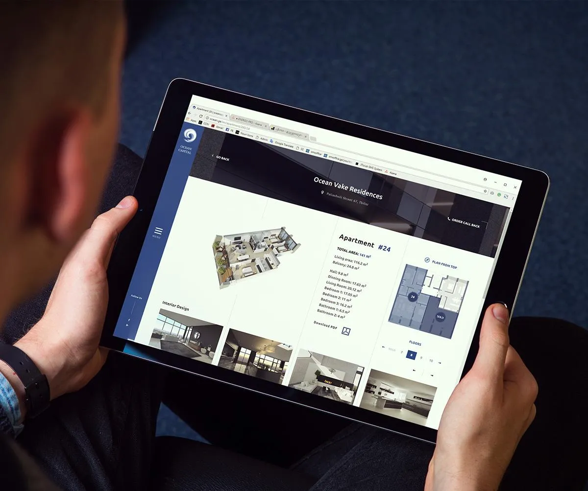 Web-Development - OCEAN CAPITAL