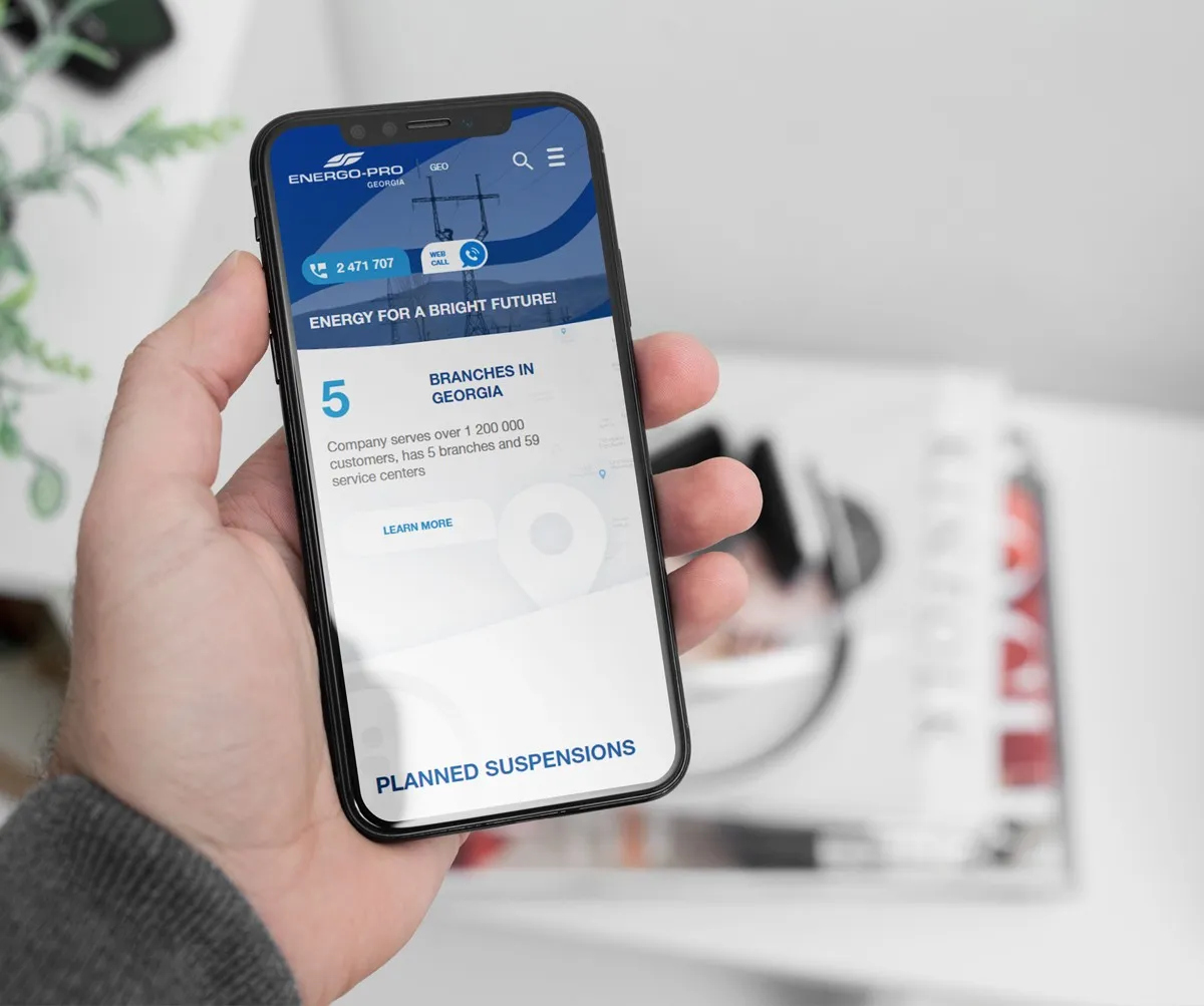 Web-Development - Energo-Pro Georgia