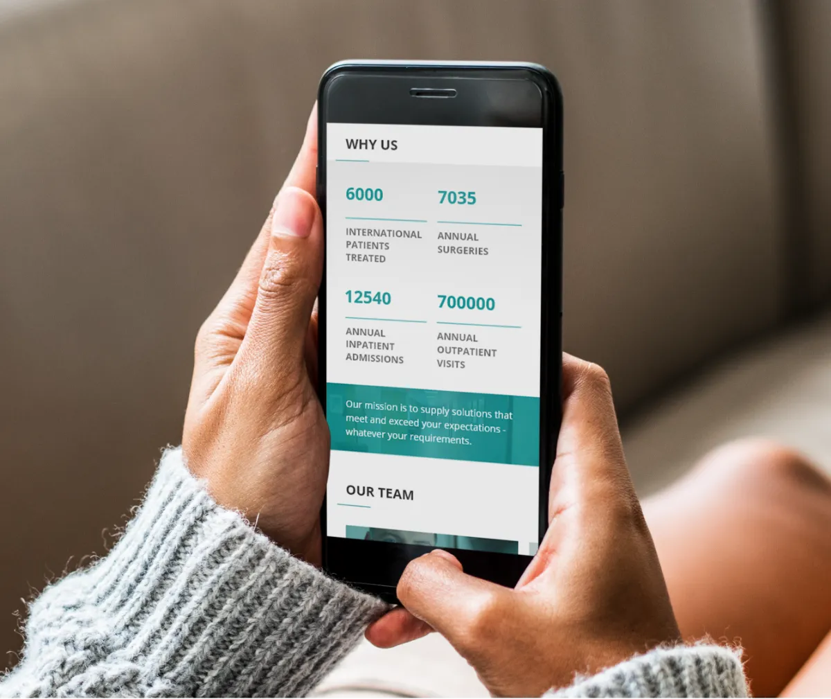 Web-Design - Caucasus Medical Centre