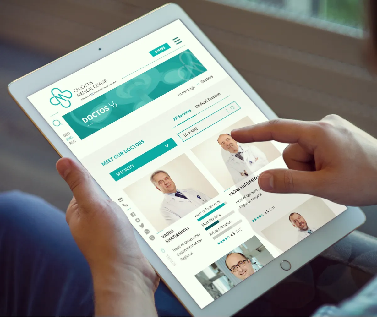 Digital Services - Caucasus Medical Centre