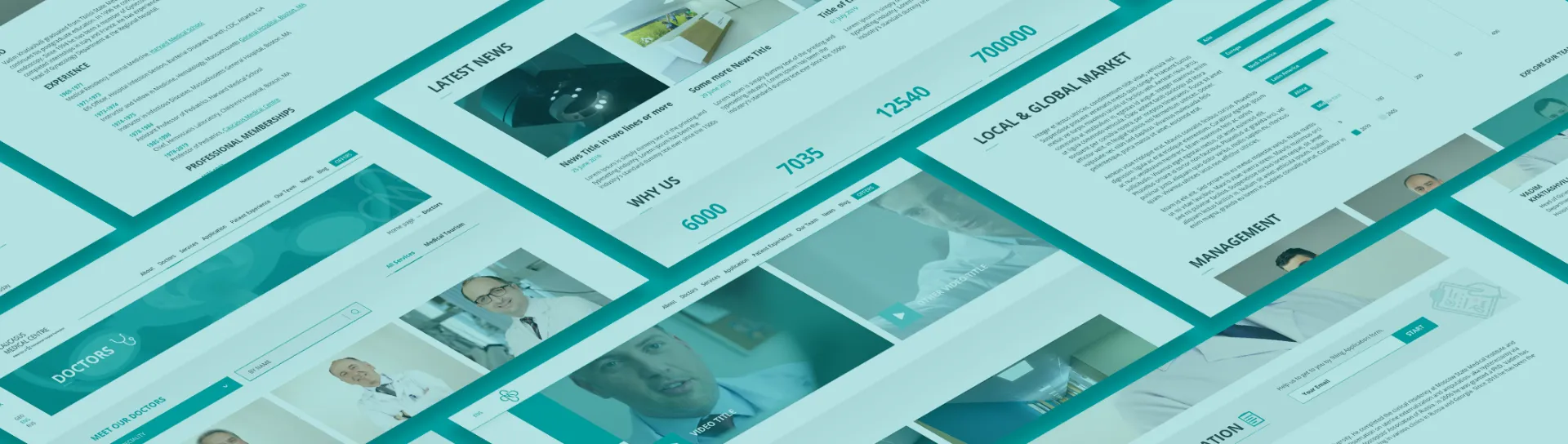 Webpage Development - Caucasus Medical Centre